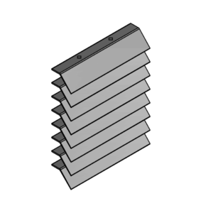 Isometric image of Aria100LG without dimensions