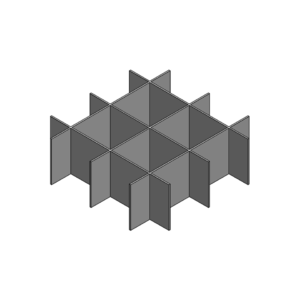 Isometric image of Aria444 without dimensions