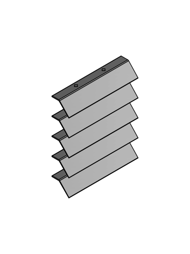 Isometric image of Aria60LG without dimensions