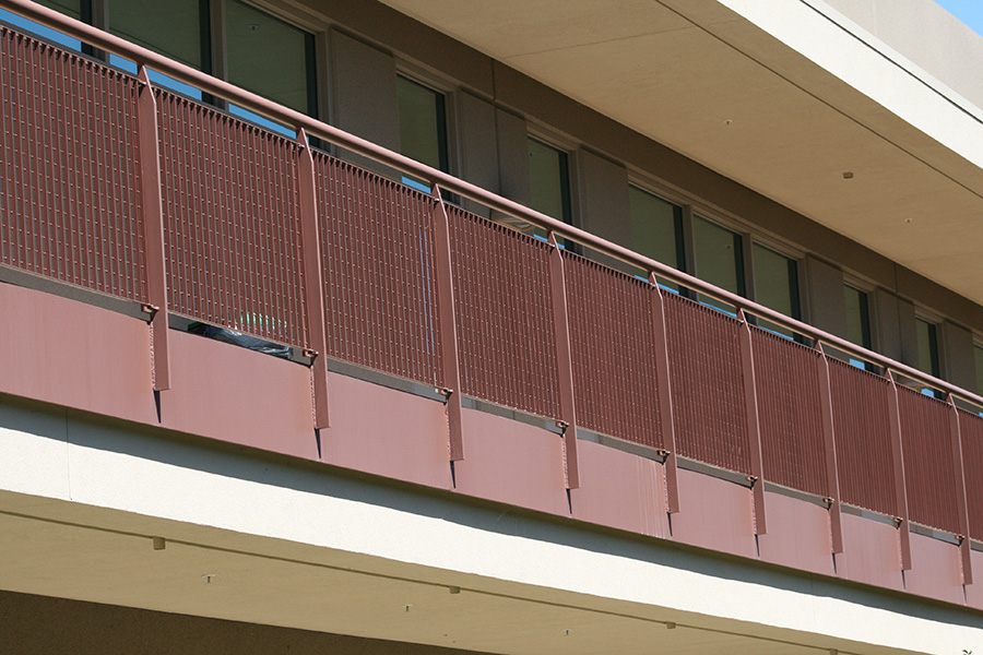 Opus30 Railing infill used for second floor walkway